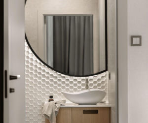 Apartament w Gdańsku. Szklane biuro nad morzem