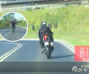 Szalał po Wrocławiu na jednym kole. Motocyklista stracił prawo jazdy i dostał ogromny mandat 