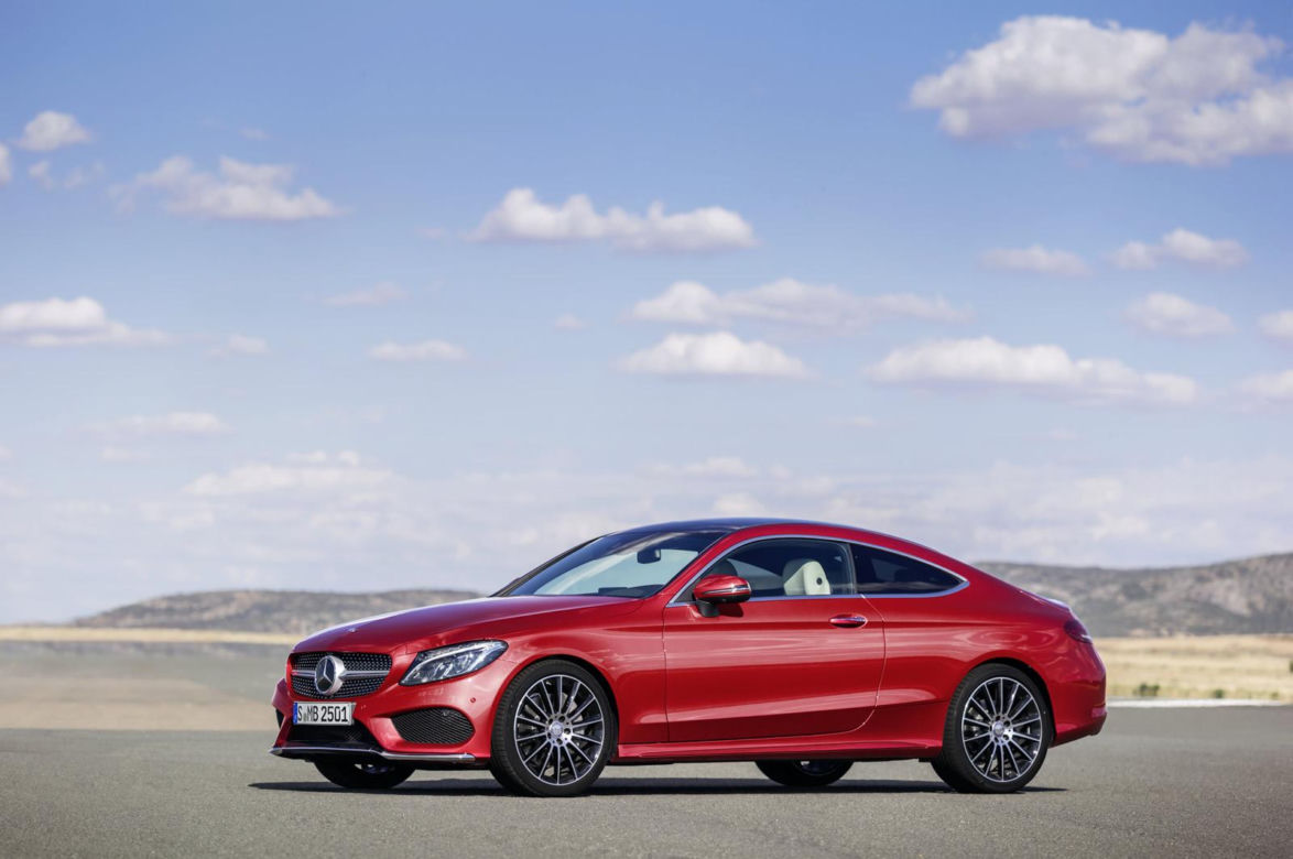 2015 Mercedes klasy C Coupe