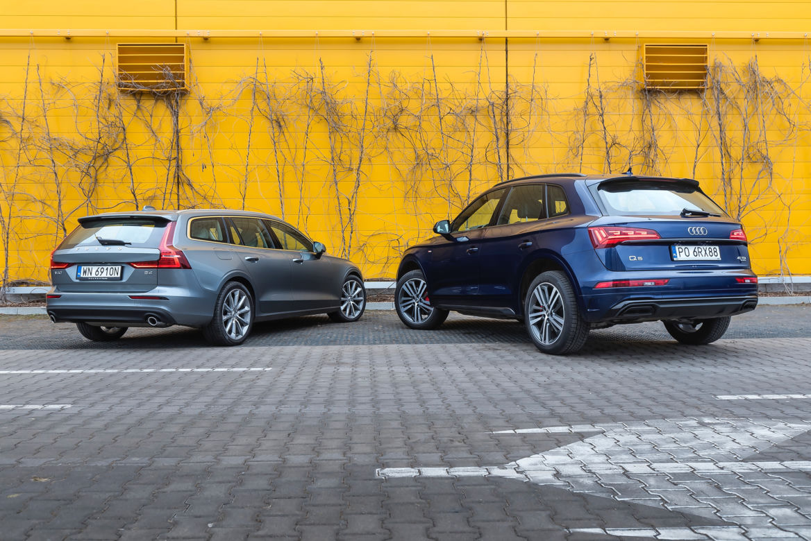 Audi Q5 40 TDI quattro S Tronic & Volvo V60 B4 FWD AT8
