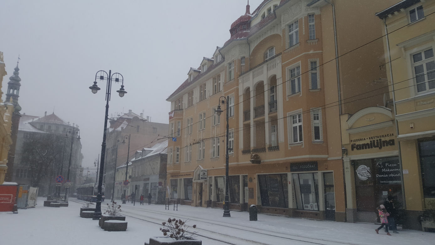 Fatalne warunki na drogach w Bydgoszczy