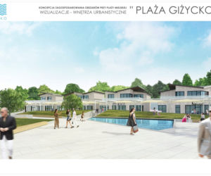 Plaża miejska w Giżycku zmieni się nie do poznania. Zobacz wizualizacje!