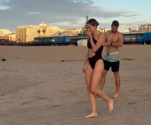 Natalia Bukowiecka i spółka w wodzie