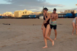 Natalia Bukowiecka i spółka w wodzie