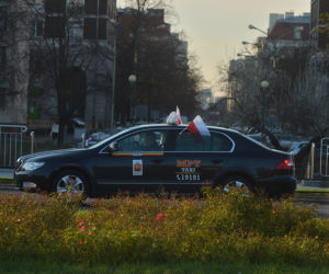 Protest taksówkarzy pod KPRM