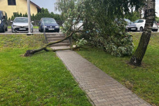 Groźne burze w Świętokrzyskiem (22.06.2026)