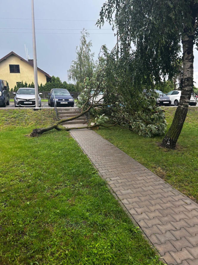 Groźne burze w Świętokrzyskiem (22.06.2026)