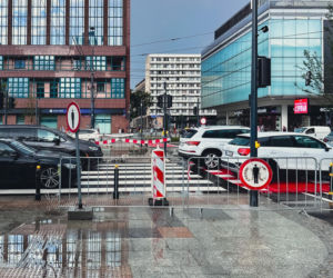 Przejście na ul. Marszałkowskiej w Warszawie przy ul. Fangora