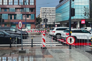 Przejście na ul. Marszałkowskiej w Warszawie przy ul. Fangora