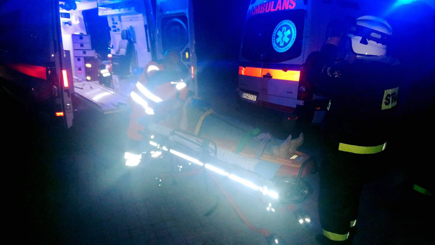 Tragiczny wypadek ukraińskiego autobusu w Leszczawie Dolnej