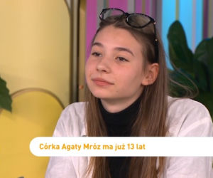 Tak wygląda córka Agaty Mróz, Liliana Olszewska