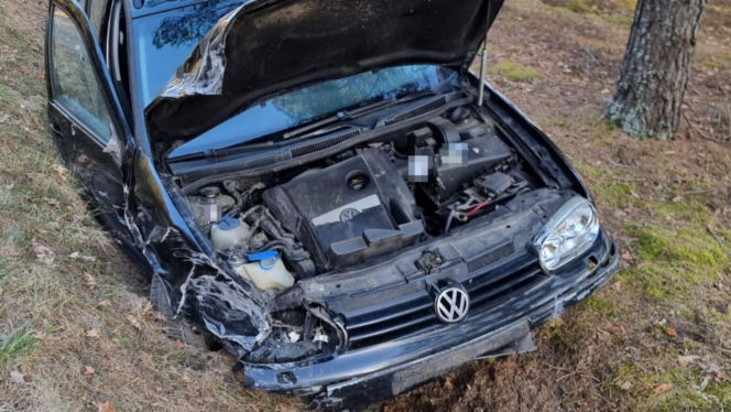 Wypadek w pow. biłgorajskim