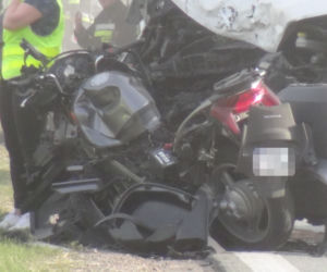 Nie żyje 30-letni motocyklista. Drogowa makabra na DK 50 pod Otwockiem