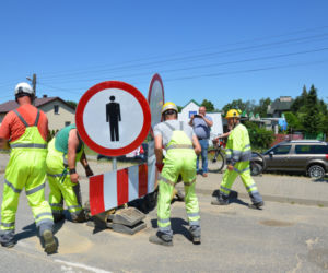 Wiadukt nad budowaną autostradą A1 w Piotrkowie Trybunalskim otwarty!