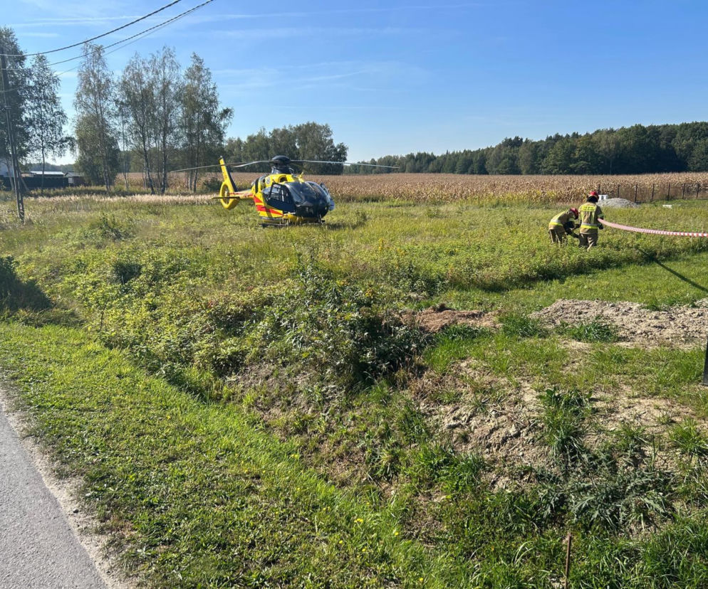 Wiata runęła na 5-letnią dziewczynkę. Wezwano śmigłowiec LPR