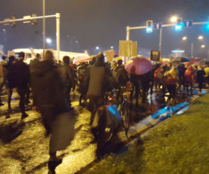To była Wielka Blokada Leszna. Największy protest na największej ulicy