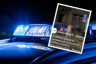 Naga kobieta biegała po mieście i zaatakowała strażnika. Szokujące sceny 