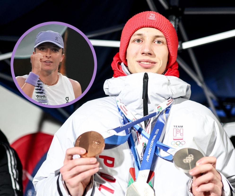 Iga Świątek gościem studia olimpijskiego. Skomentowała wyczyny Kacpra Tomasiaka