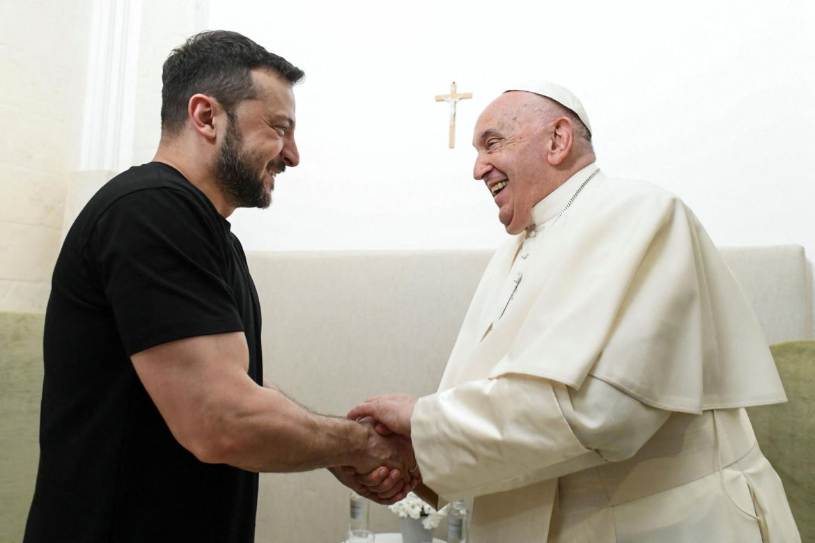 Światowi przywódcy u boku papieża Franciszka