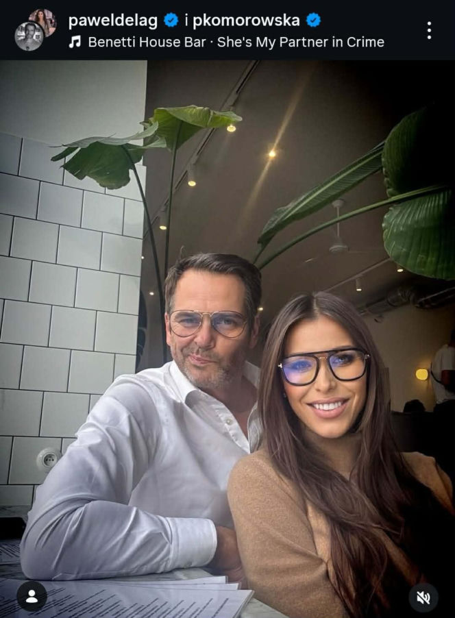 Patrycja Komorowska i Paweł Deląg