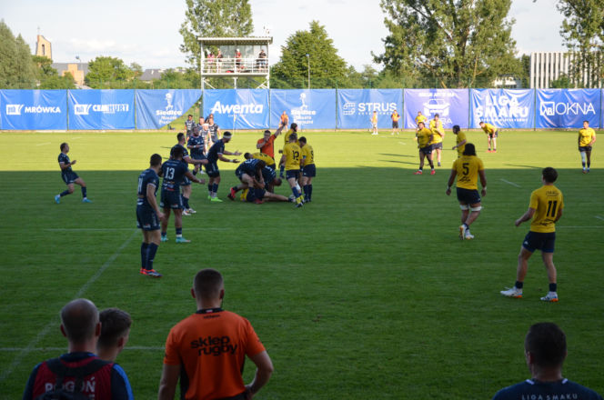 Siedlczanie wygrali półfinałowy mecz Ekstraligi Rugby! MKS Awenta Pogoń Siedlce pokonał Life Style Catering RC Arka Gdynia