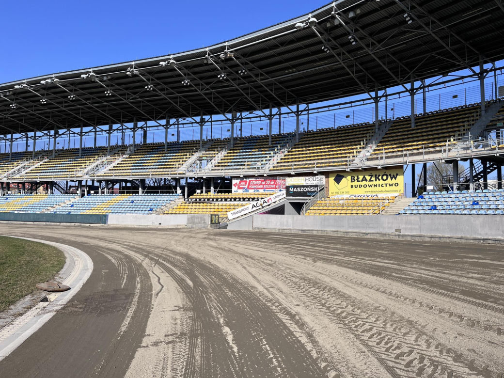 Tak wygląda stadion Stali Gorzów po zimowej przerwie. Kiedy 1. trening?
