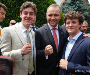 Prezydent Karol Nawrocki uczestniczył w mszy w polskim kościele w Silver Spring w stanie Maryland