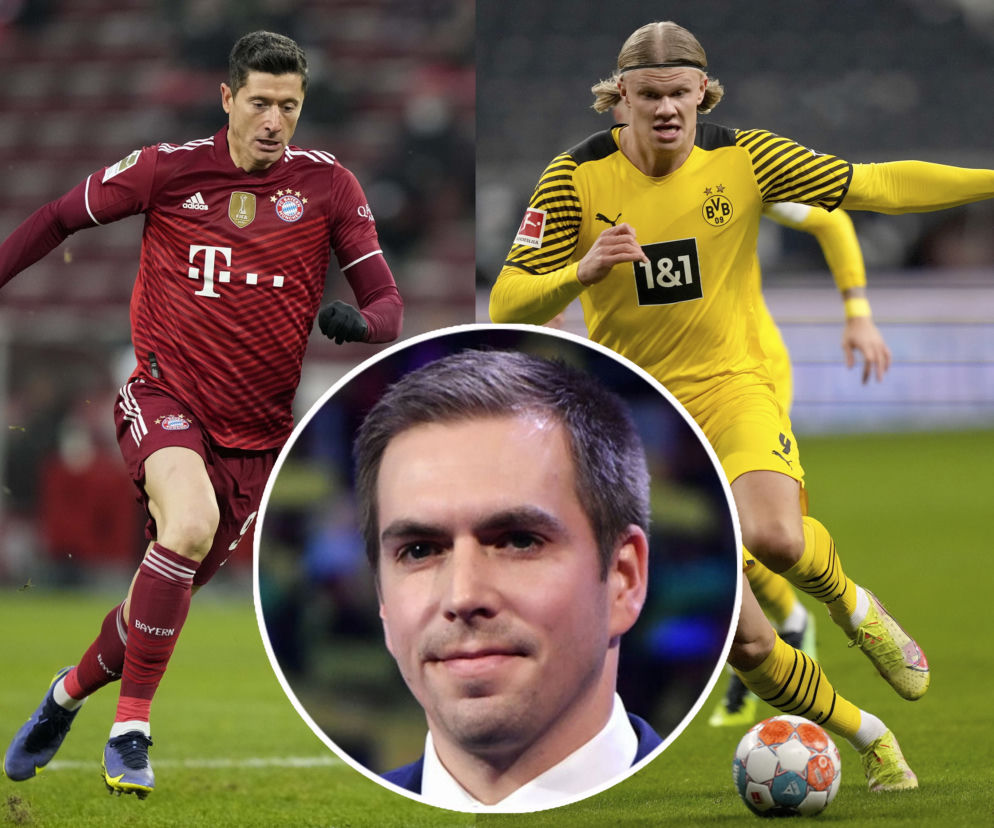 Philipp Lahm porównuje Lewandowskiego do Haalanda