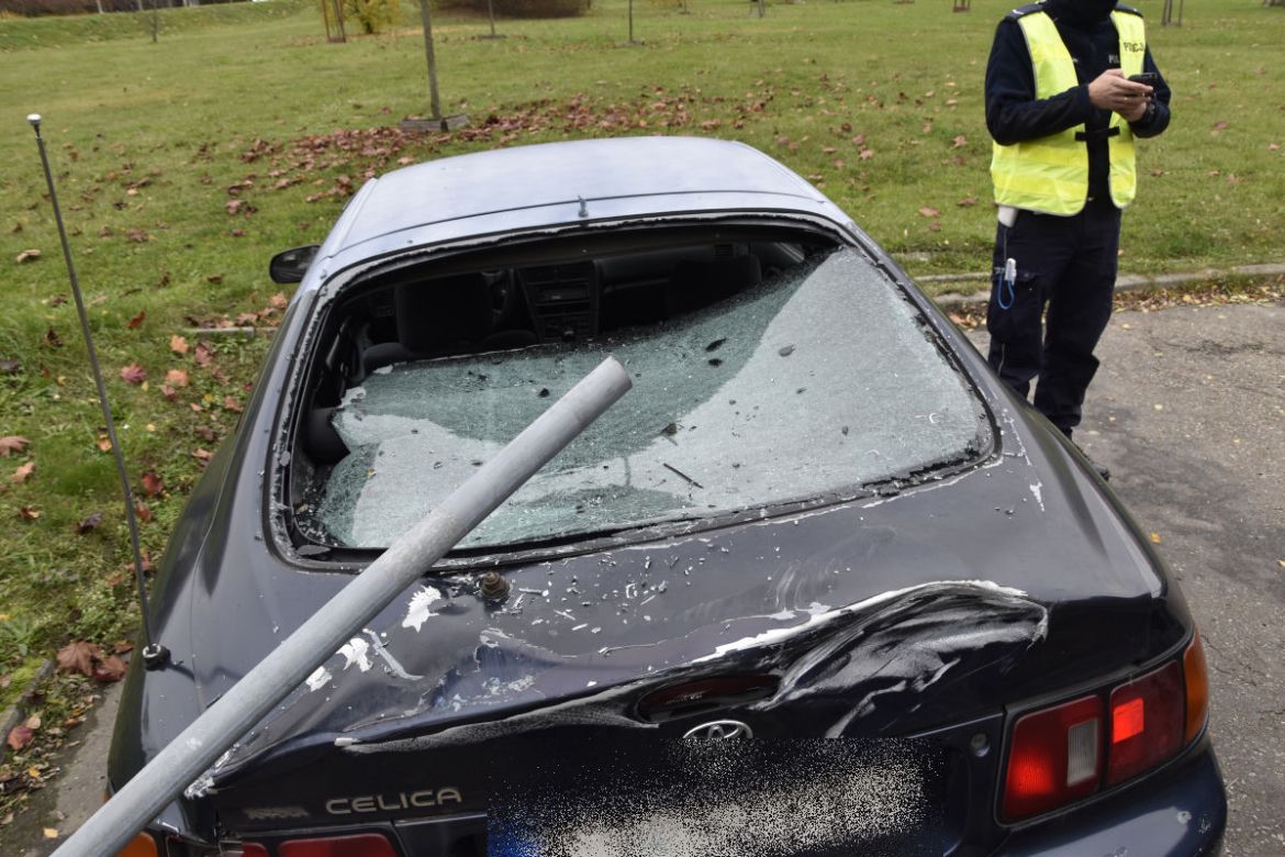 Wypadek na Osiedlu Legionów w Tarnowie