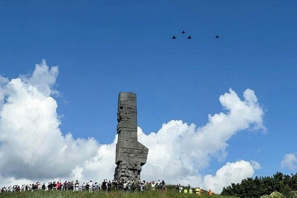 Nad Polską przeleciały ultranowoczesne myśliwce F-35!