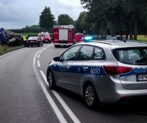 Kalnica. Tragiczny wypadek na DK 66. Zginął 30-letni kierowca osobówki