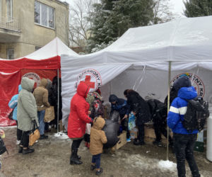 PCK w Łodzi pomaga uchodźcom z Ukrainy