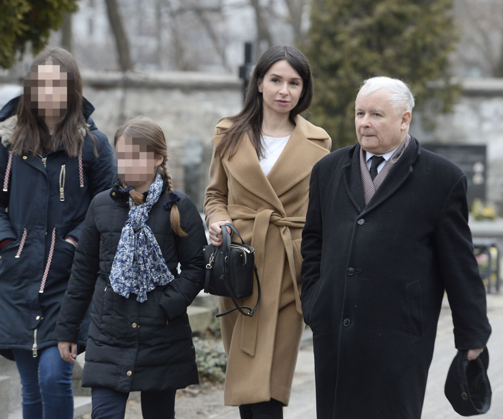 Marta Kaczyńska z córkami