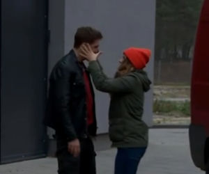 M jak miłość. Marcin (Mikołaj Roznerski), Ola (Katarzyna Mosek)