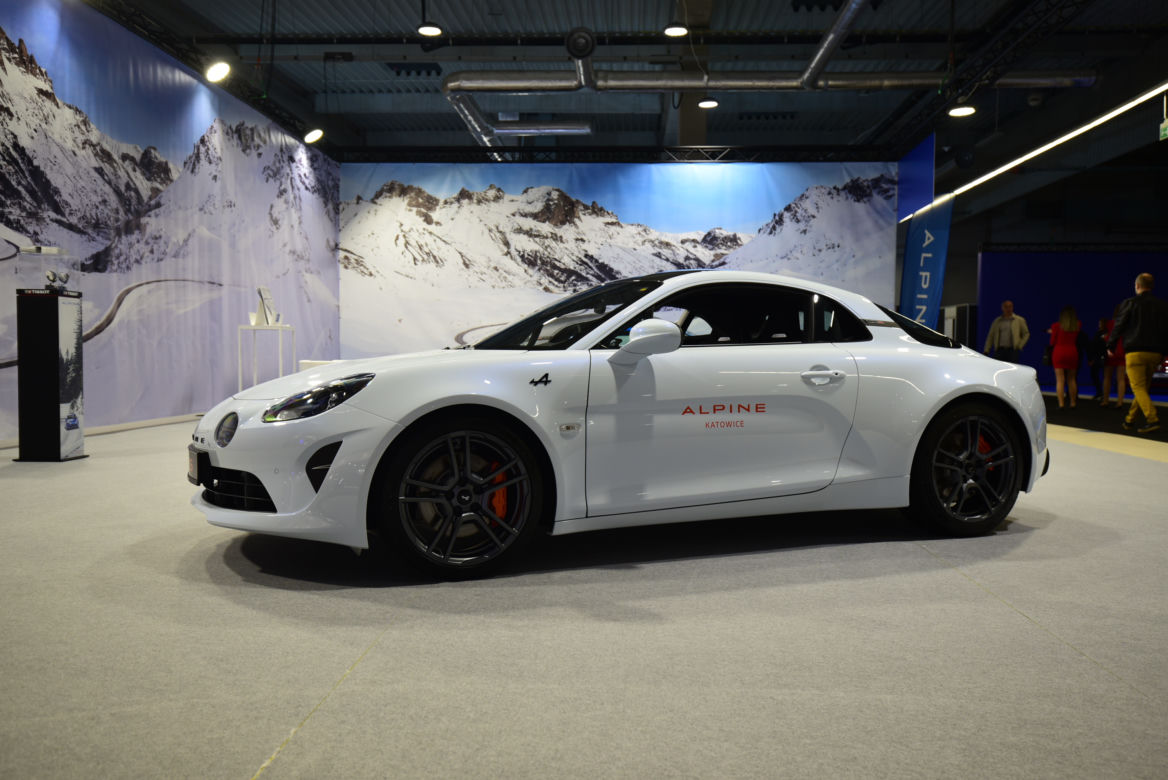 Alpine A110 / Warsaw Motor Show 2019 w Ptak Warsaw Expo