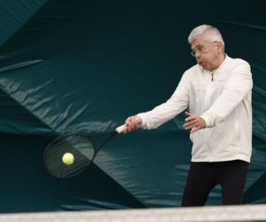 Senator Karczewski trenuje na wiosnę