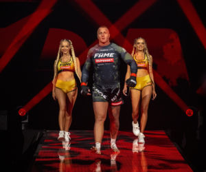 Denis Załęcki - Bartek Szachta na Fame MMA 30