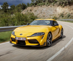 Toyota GR Supra w kolorze Nitro Yellow