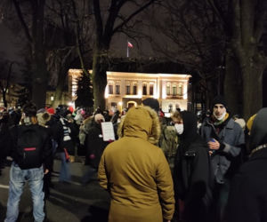 Strajk Kobiet 27.01.2021. Tłumy przed Trybunałem Konstytucyjnym
