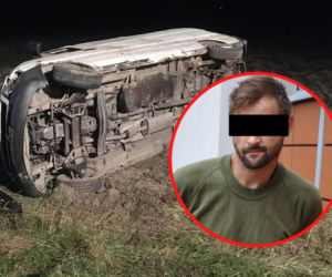 Brzostówiec/Gąsiory. Potrącili policjanta. Uciekali na dopalaczach