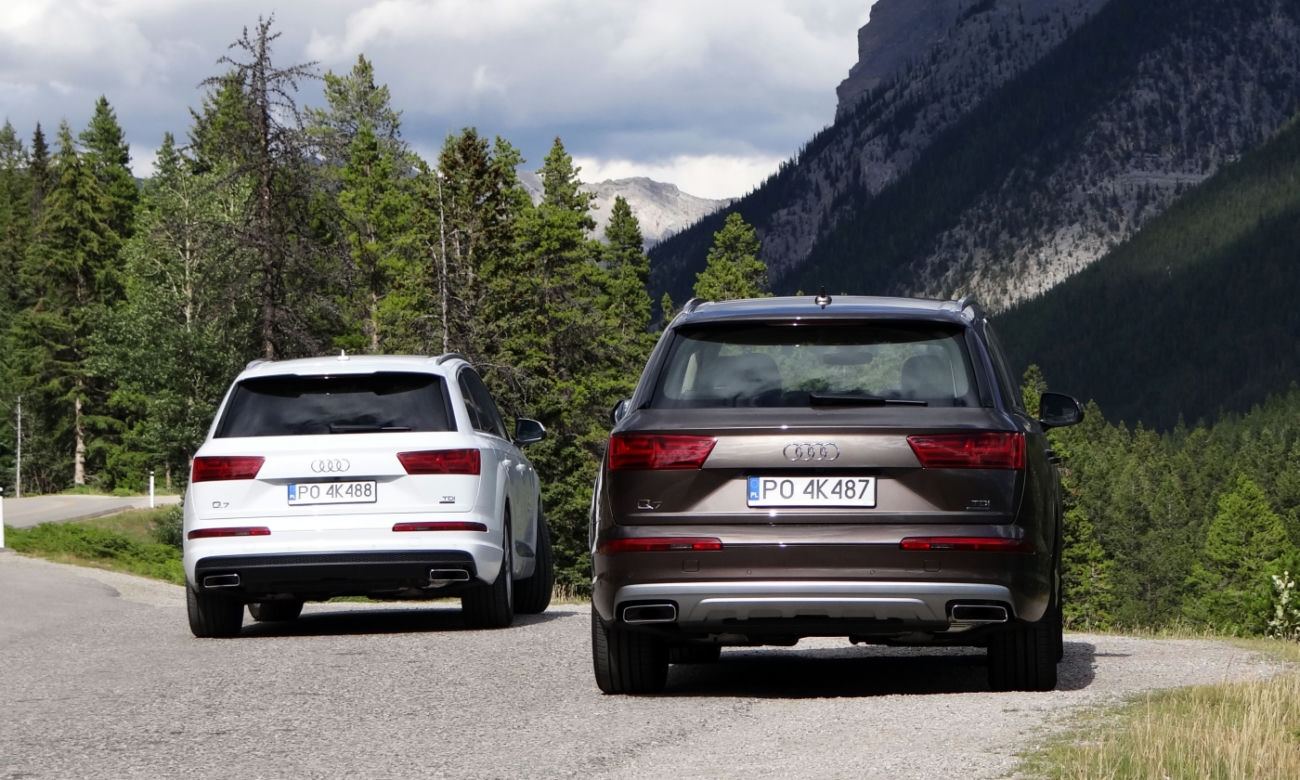 Audi Q7 - test na drogach Kanady