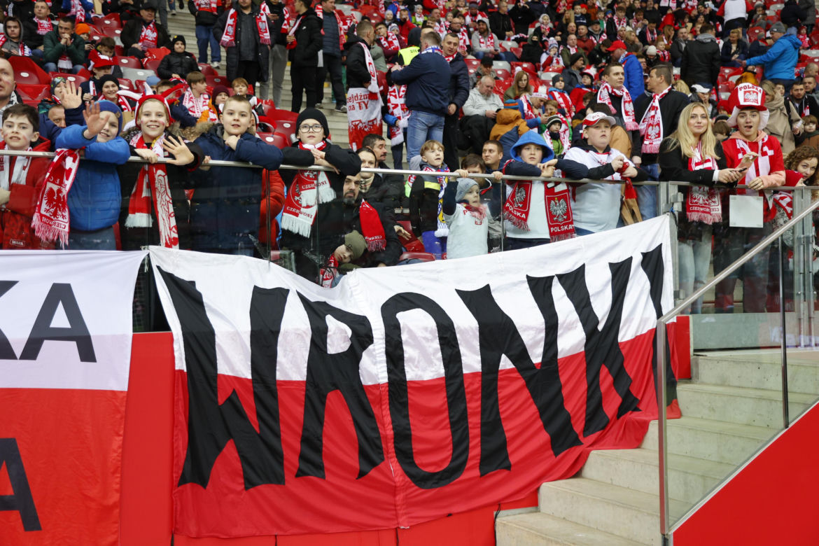 Kibice na meczu Polska - Estonia. Zdjęcia z trybun [21.03.2024]