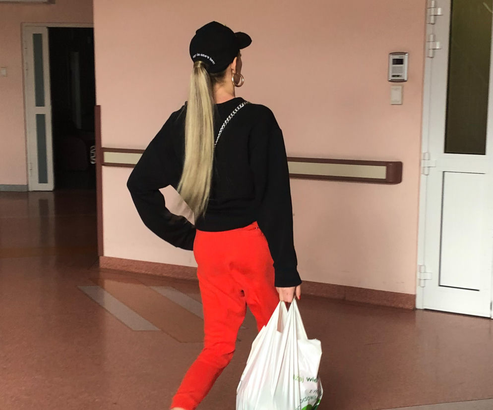 Roxi Gąska odwiedza Jacka w szpitalu