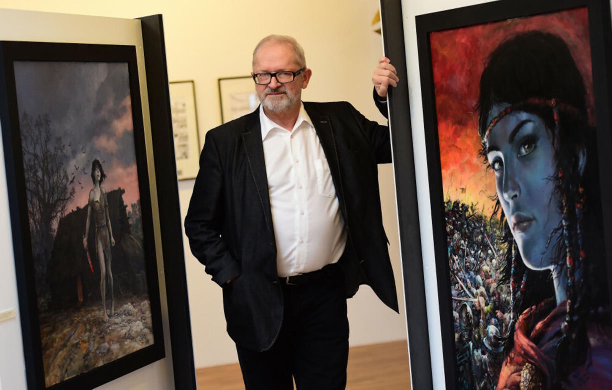Grzegorz Rosiński twórca "Thorgala"
