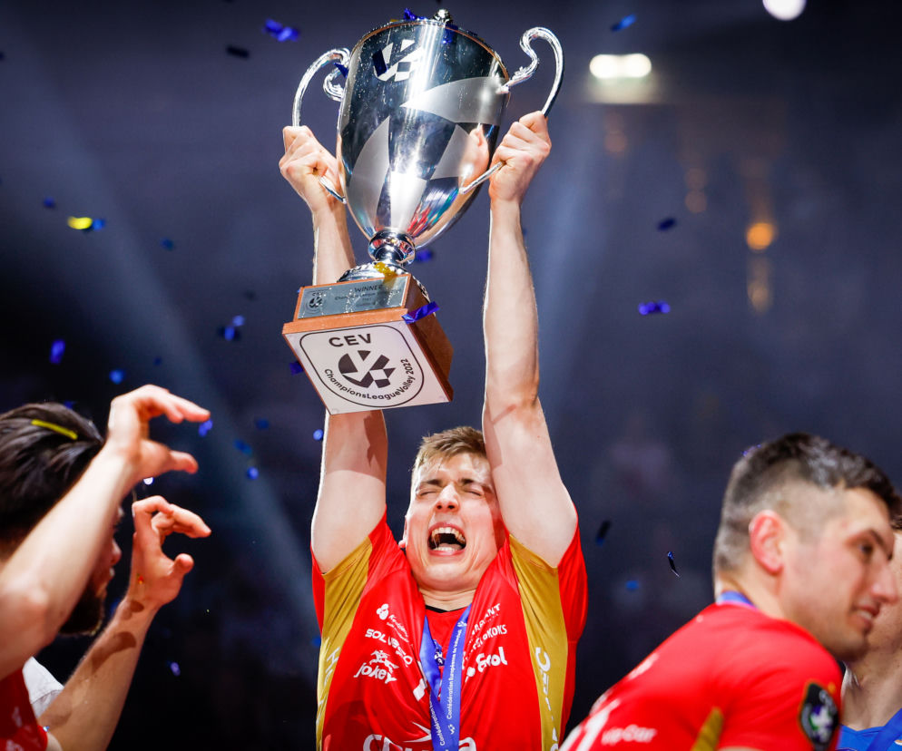 Siatkówka, Zaksa Kędzierzyn, Itas Trentino, Liga Mistrzów, finał 2022, Lublana, Kamil Semeniuk