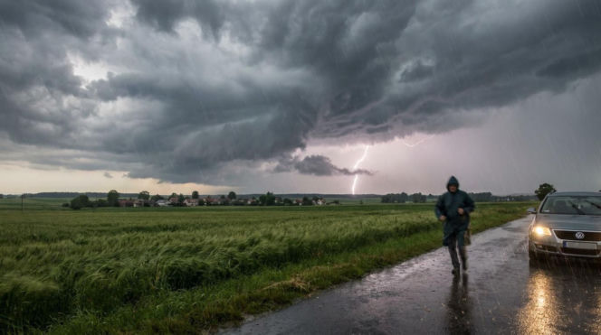 Prognoza pogody na 13 i 14 czerwca. Sprawdź gdzie uderzą gwałtowne burze