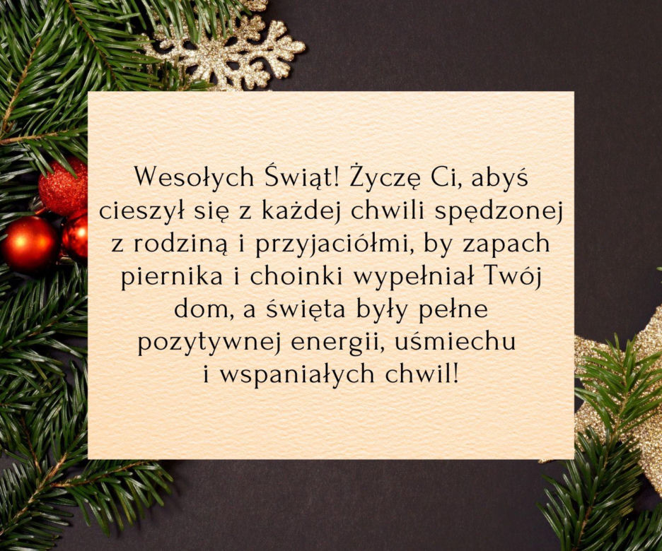 Krótkie życzenia bożonarodzeniowe 2025 - zabawne śmieszne i z dystansem