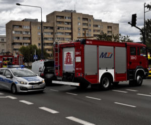 Wypadek w Warszawie