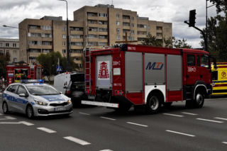Wypadek w Warszawie