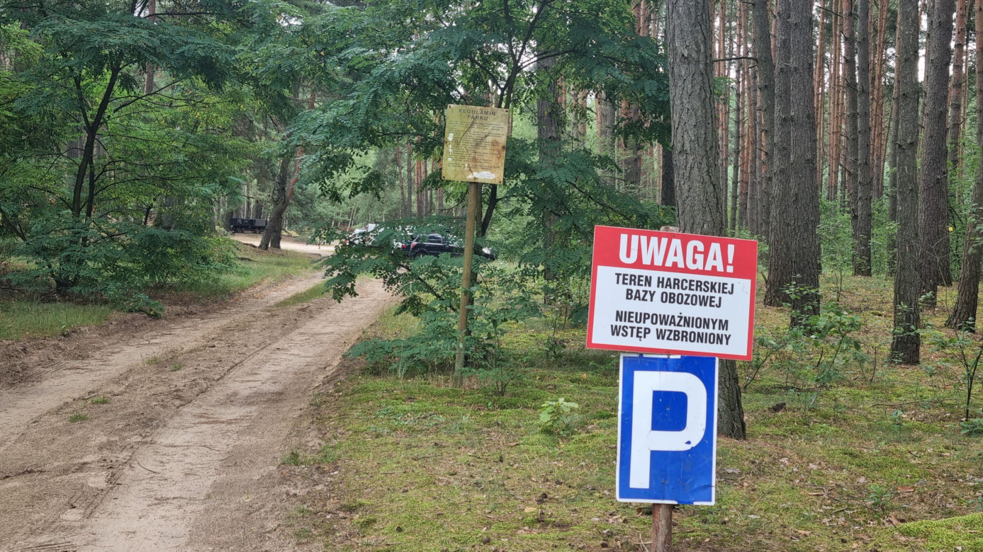 Wieś Wilcze leży na granicy dwóch województw